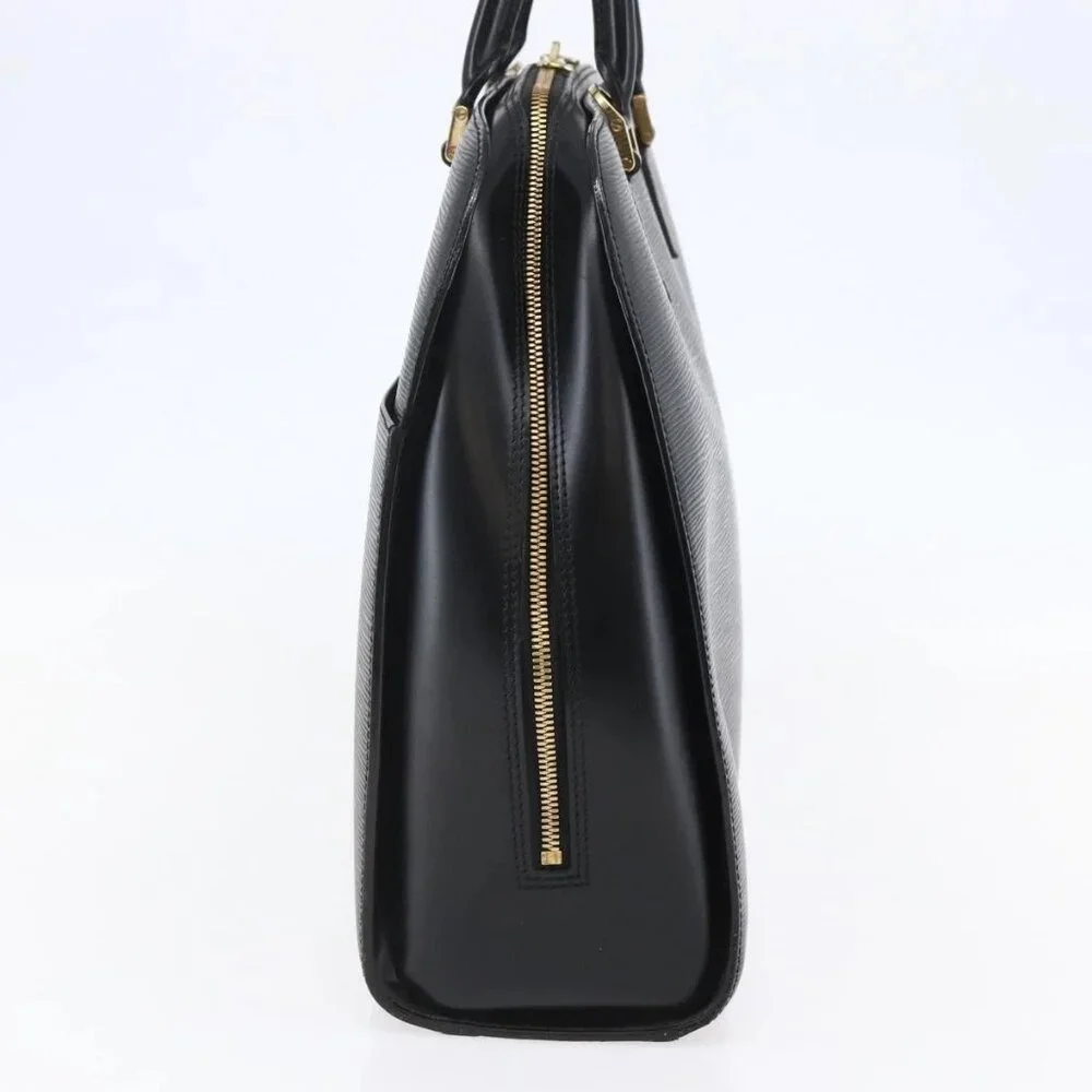 LOUIS VUITTON Epi Sorbonne Business Bag Black M54512 LV Auth ep11032